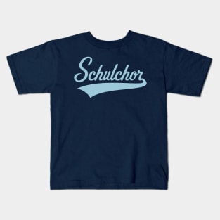 Schulchor (Chor / Musik / Schriftzug / Sky Blue) Kids T-Shirt